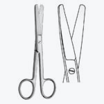 Round Pattern Operating Scissors B/B Str