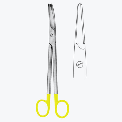 Parametrium Operating Scissors T/C Inserted