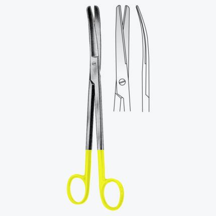 Sims Curved Dissecting Scissors T/C Inserted