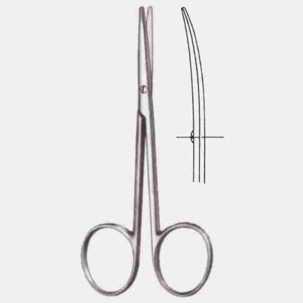 Metzenbaum-Baby Diessecting Operating,Dissecting Scissors Str&Cvd 11.5 cm, 4 ½”