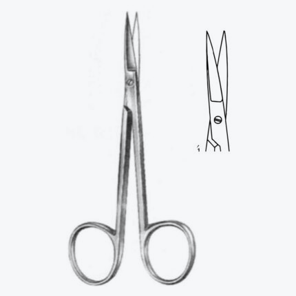 Iris Scissors Str & Cvd