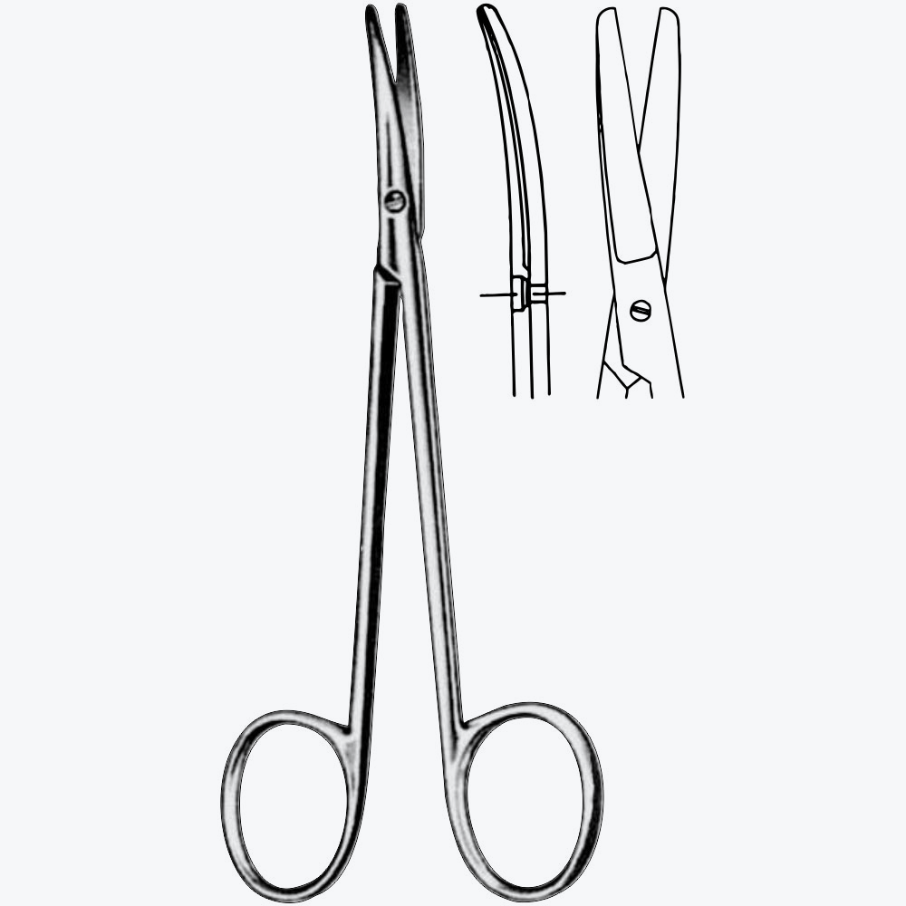 Strabismus Tendon Scissors Str & Cvd 11.5 cm, 4 ½” Strabismus Tendon Scissors Str & Cvd 11.5 cm, 4 ½”