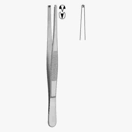 Standard 1:2 Tissue Forceps 04-110 10.5 cm, 4” 04-111 11.5 cm 4 ½” 04-112 12.5 cm 5” 04-113 14.0 cm, 5 ½” 04-114 16.0 cm 6 ¼ ” 04-115 18.0 cm, 7” 04-116 20.0 cm, 8” 04-117 25.0 cm. 10” 04-118 30.0 cm, 12”