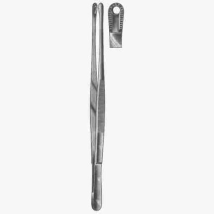 Davis Dressing Forceps 25 cm, 10”