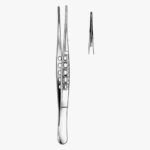 De-Bakey Dressing Forceps,Str & Cvd