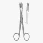 Gross With Retchet Dressing Forceps