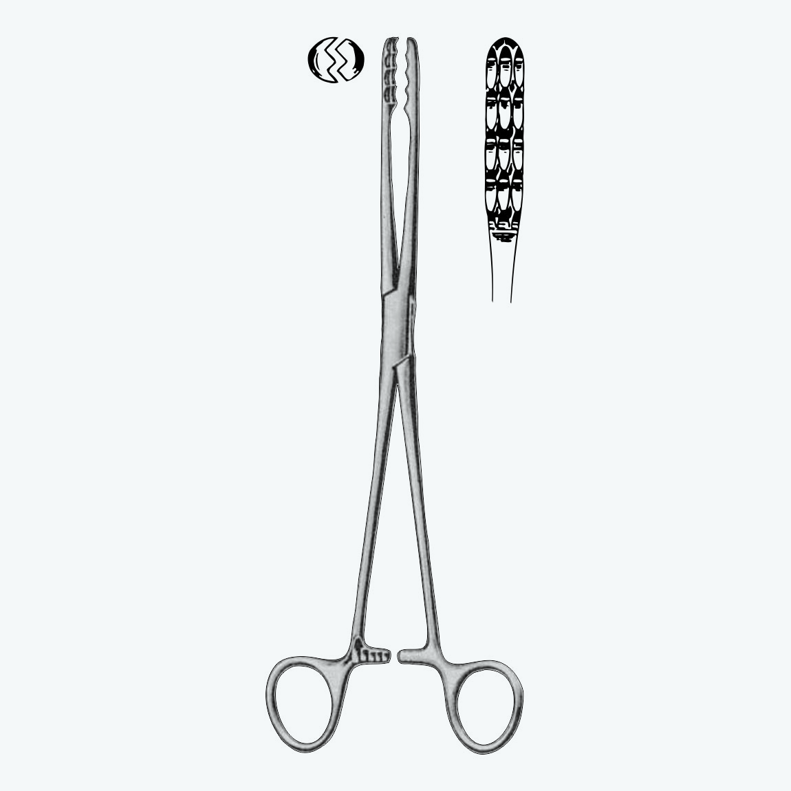 05-1160-min Ulrich Sponge & Dressing Forceps - Image 1