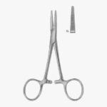 Spencer-Wells Slender Type Haemostatic Forceps Str & Cvd