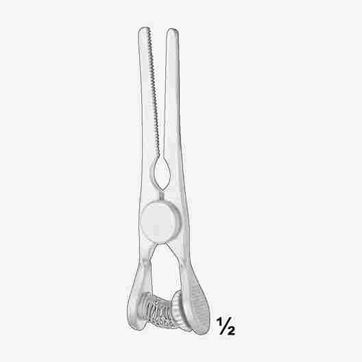 08-130--_11_11zon Cooley Atraumatic Bulldog Clamp - Image 1