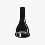 Gruber Aural Specula Black finish, diam, 38 mm