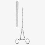 Kocher Straight Intestinal & Tissue Grasping Forceps - Image 2