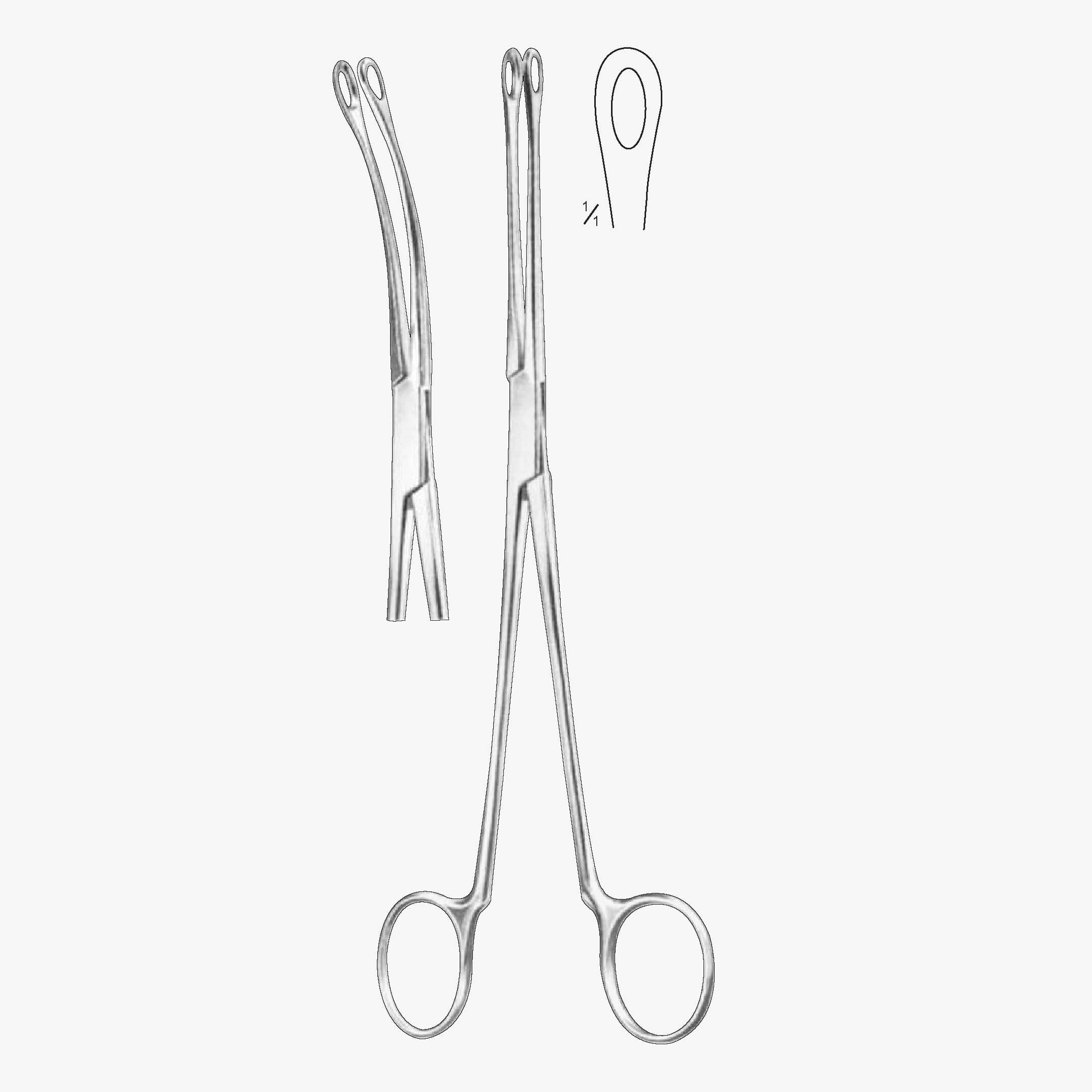 13-581-min Blake Gall Stone Forceps - Image 1