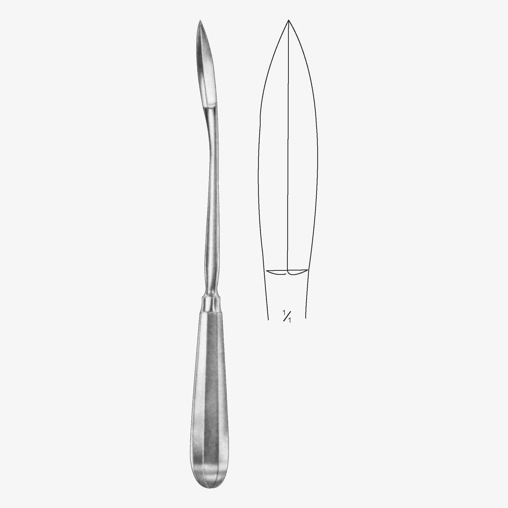 14-910_35_11zon Segond Suction Curettes & Uterine Depressor - Image 1
